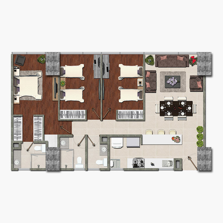 Departamentos en venta con terraza